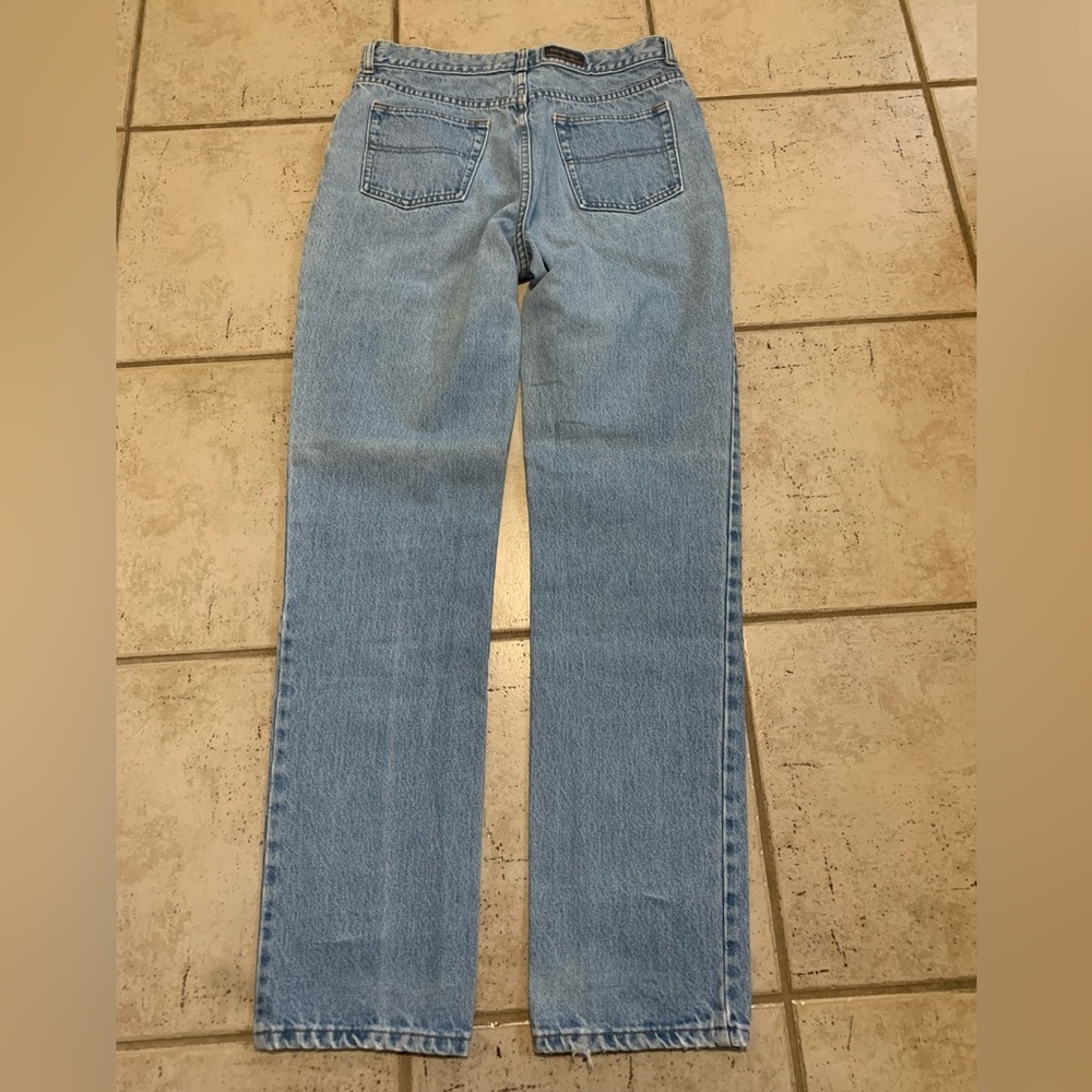 💜 Denver Hayes 31x34 Light Wash Straight Leg Jeans 100% Cotton - Picture 7 of 8